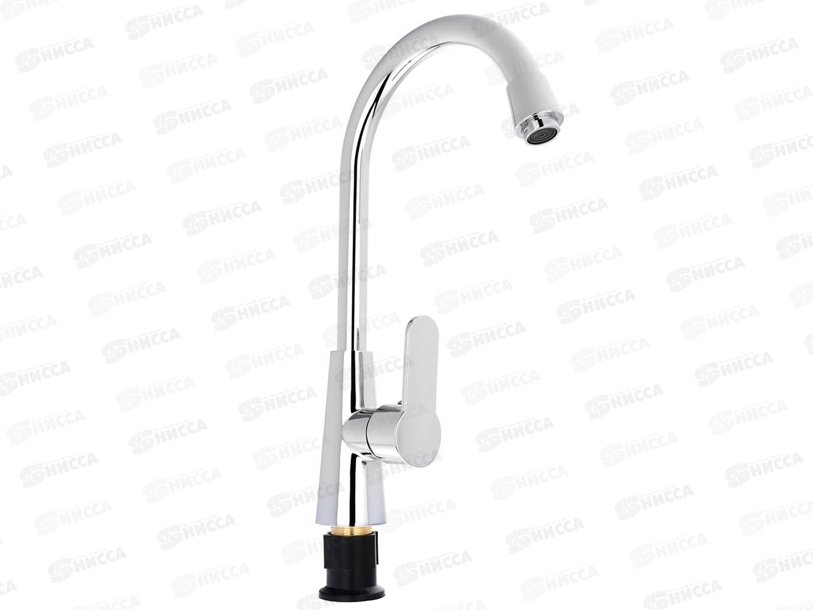 Смеситель СоюзКран для кухни поворотный излив 25мм цинк 566-385 г