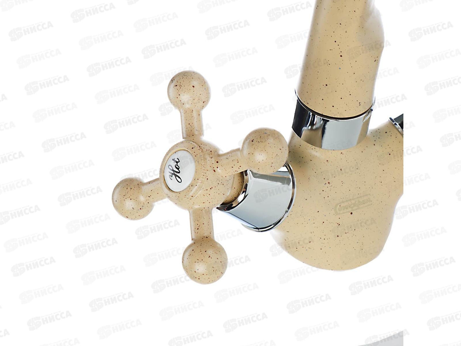 Смеситель СоюзКран для кухни поворотный излив 25мм цинк 567-111 г