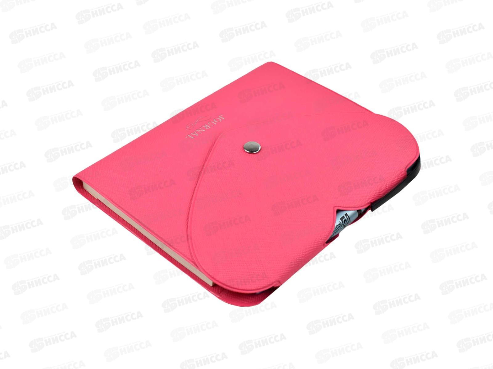 Записная книжка ФЕН 135*165мм, пвх,красный,58154 *26