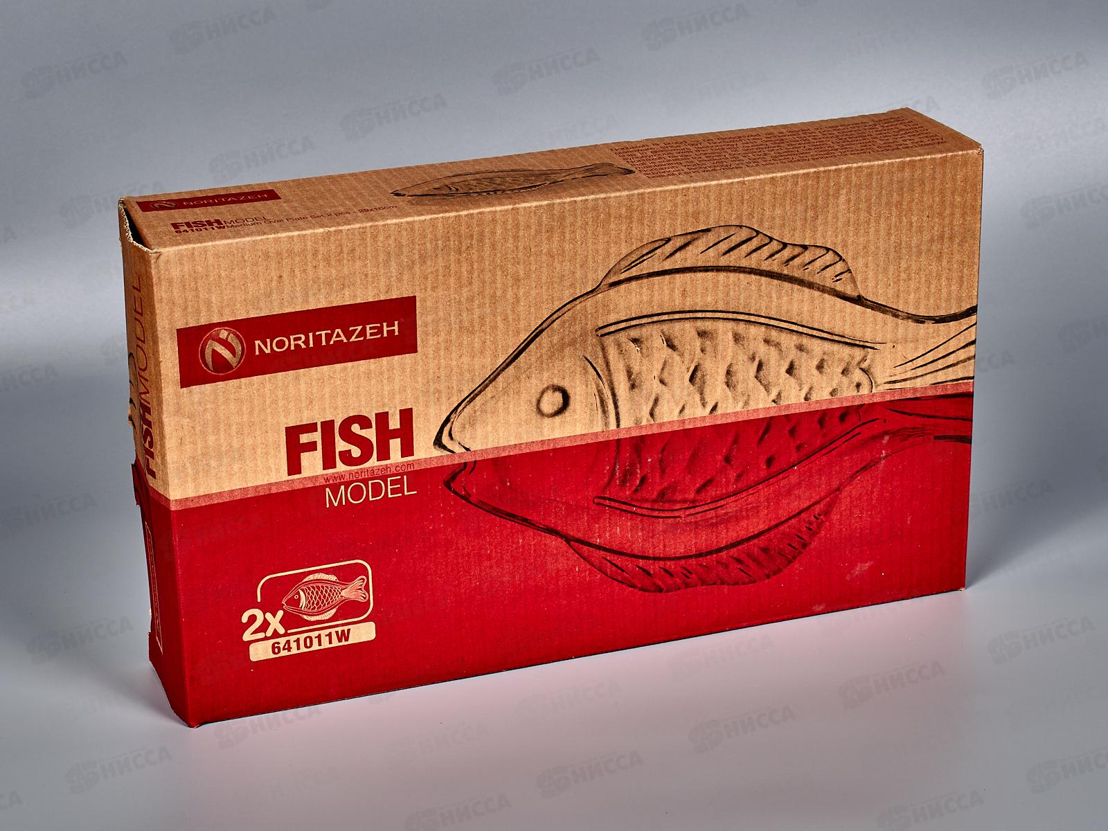 Блюдо FISH для рыбы набор из 2шт 29*16см, 641011