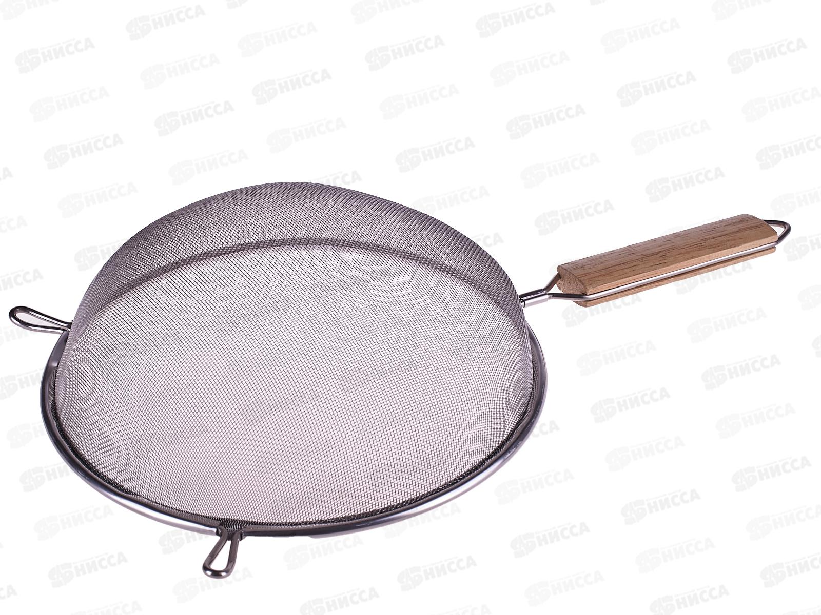 Сито 20,0см нержавеющая сталь с деревянной ручкой AST-005-СДР-20