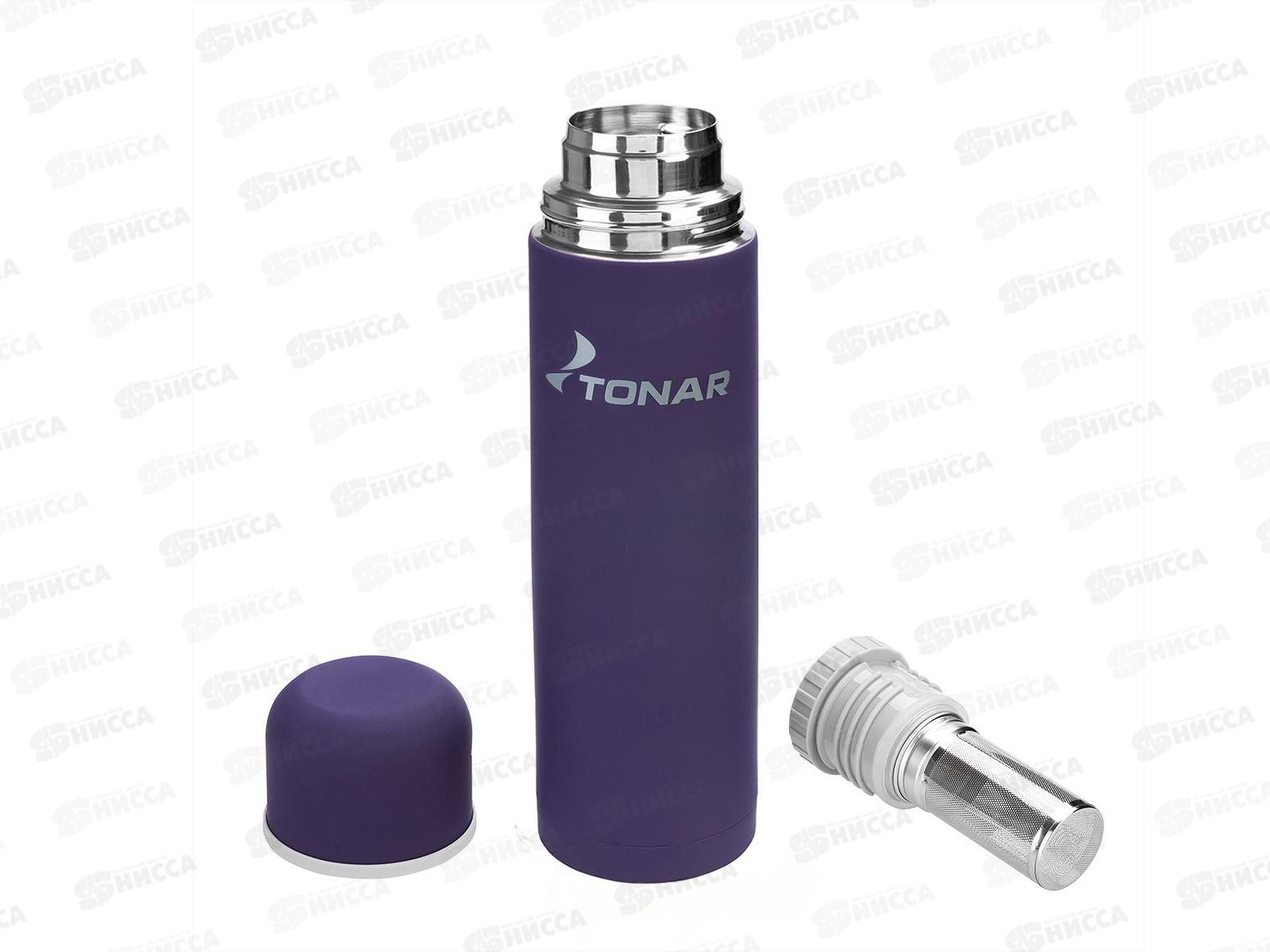 Термос TONAR HS.TM-033-V 1000мл с ситечком 247229