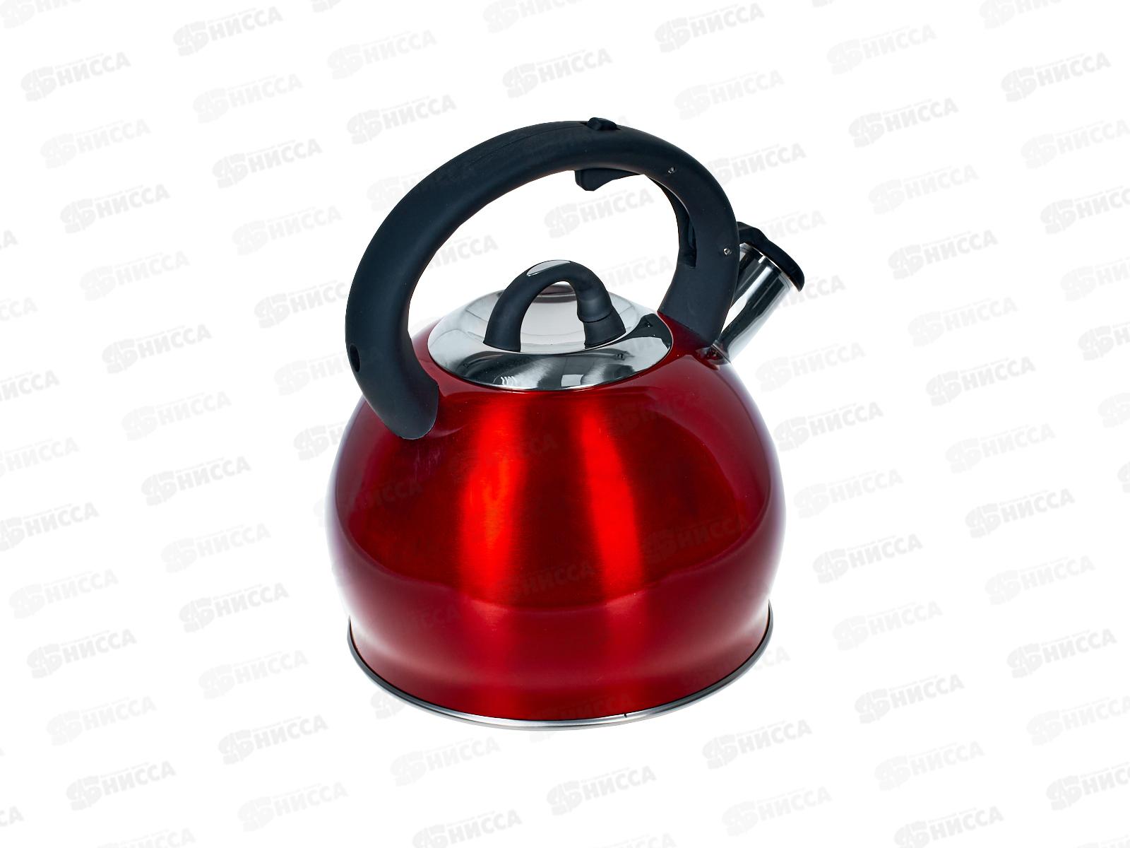 Чайник 3,0л, ВН-1074 Burgundy Metallic Line