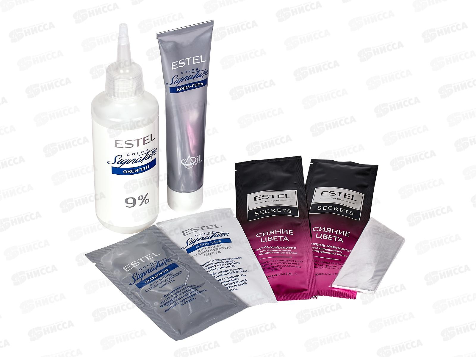 ЭСТЕЛЬ Signature Крем-гель краска для волос  №9/8 Роскошь перламутра *12