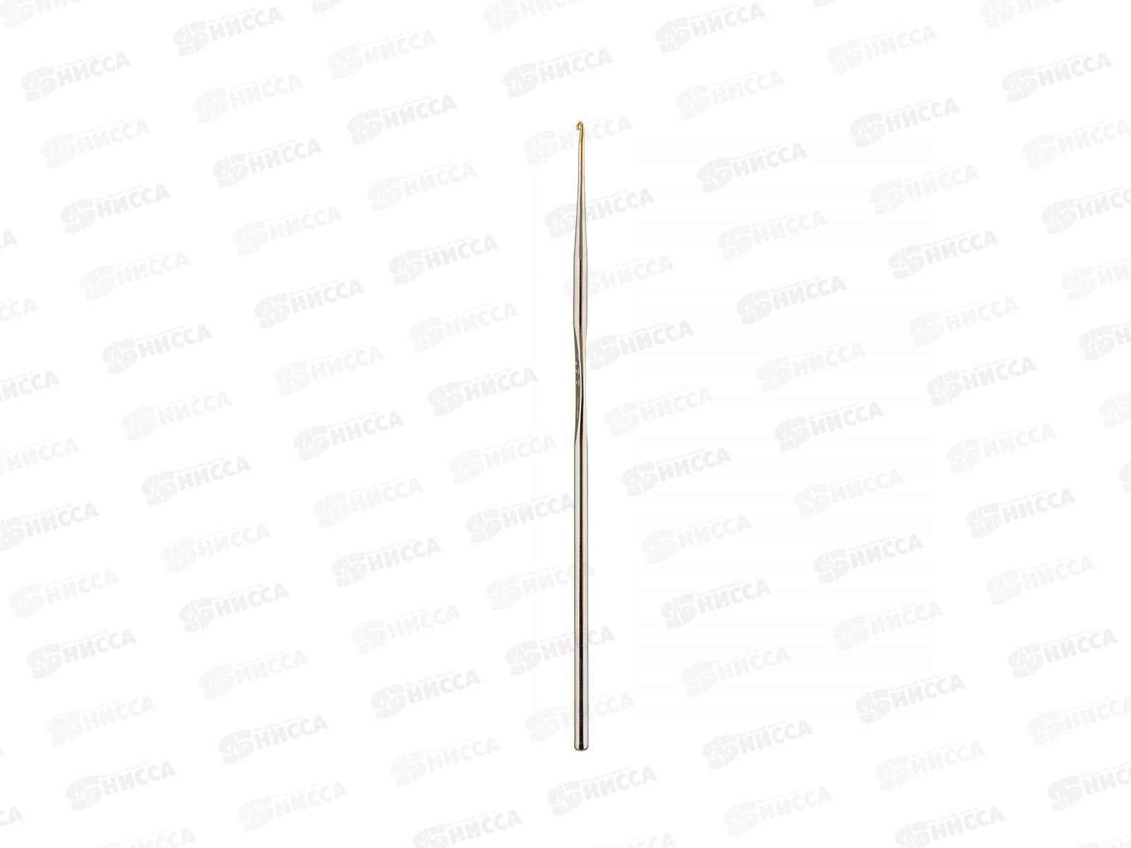 Крючок для вязания №12 &quotGamma&quot МСН сталь d 1.0 мм 12см 12шт в блистере *10