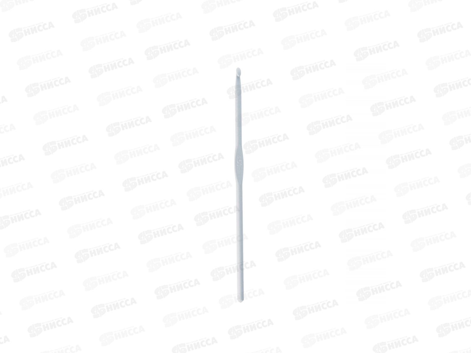 Крючок для вязания &quotGamma&quot СНТ алюминий d 4.0мм 15см в чехле с покрытием *10