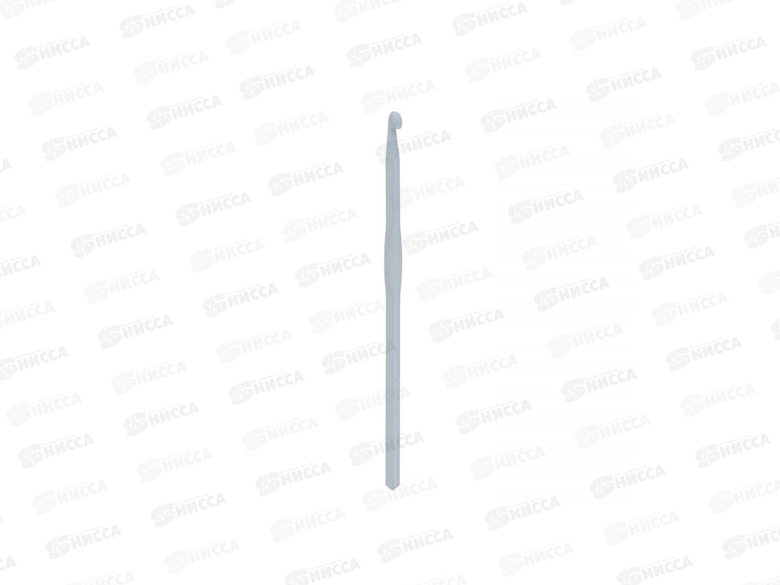 Крючок для вязания &quotGamma&quot СНТ алюминий d 6.0мм 15см в чехле с покрытием *10