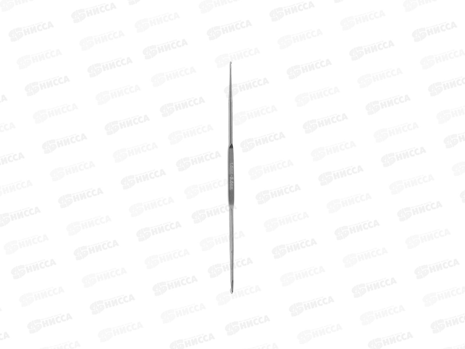 Крючок для вязания &quotGamma&quot HD двухстор. алюм. d 1.0-2.0мм 13см в чехле *10