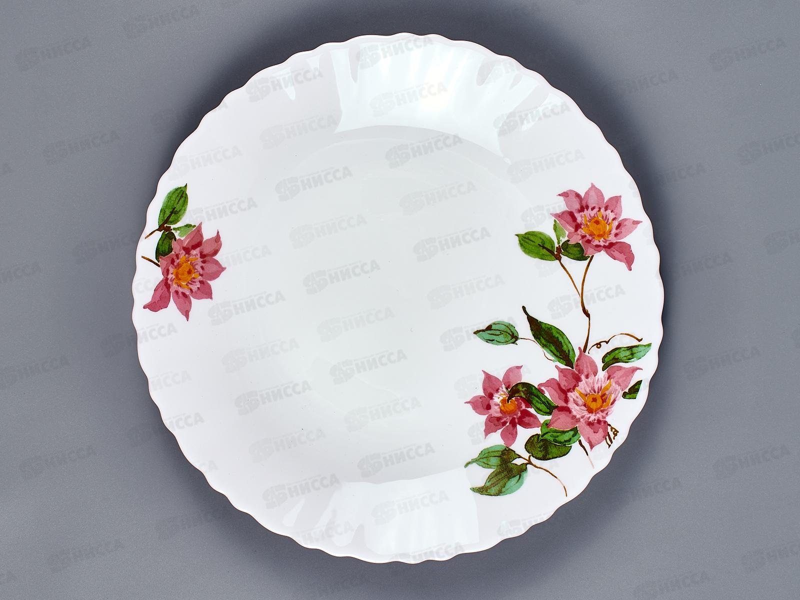 Тарелка плоская круглая d-21,5см (6/48) Вивьен 17017-твч8,5