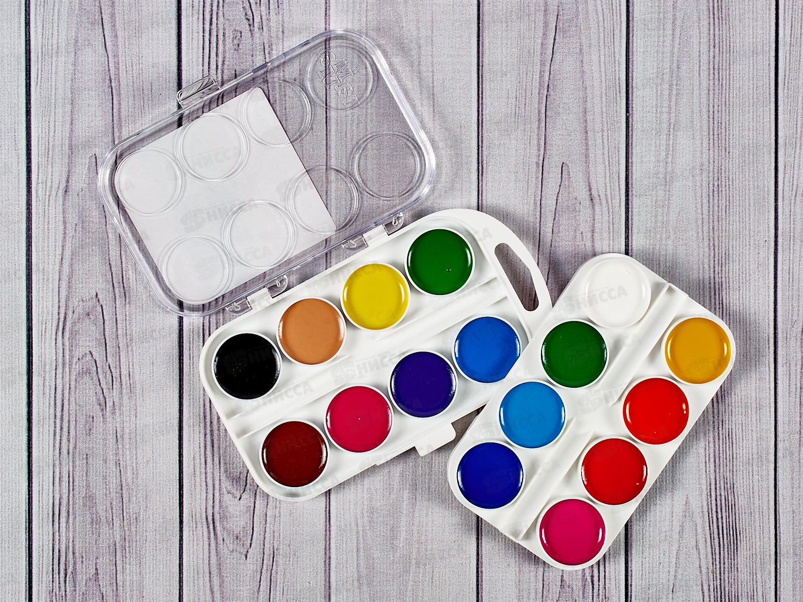 Акварель ГАММА Мультики 16цв п/у б/к, 211046_16 *16