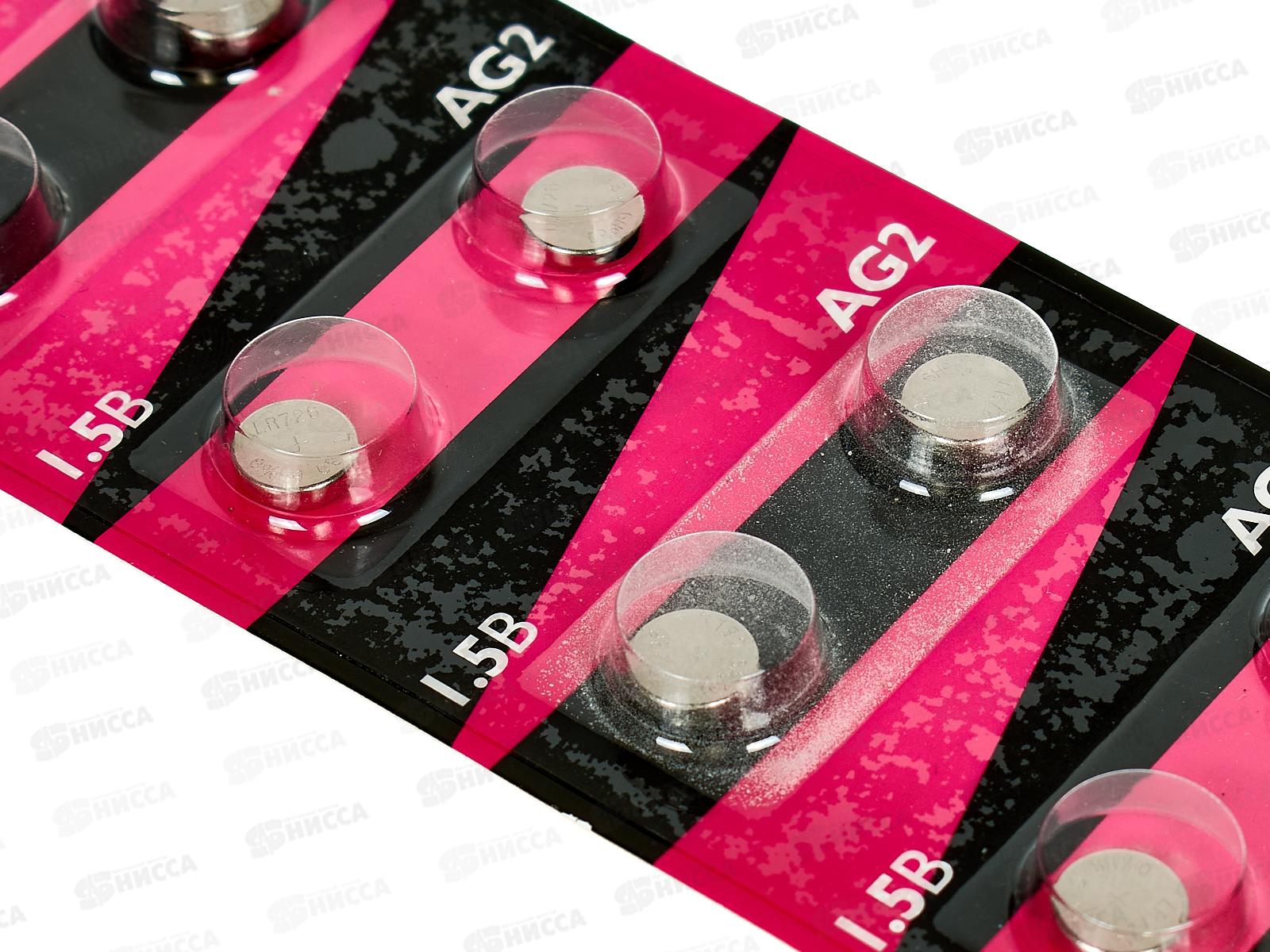 Батарейка ФАZA AG2 LR726 BL-10 *10/200/10000