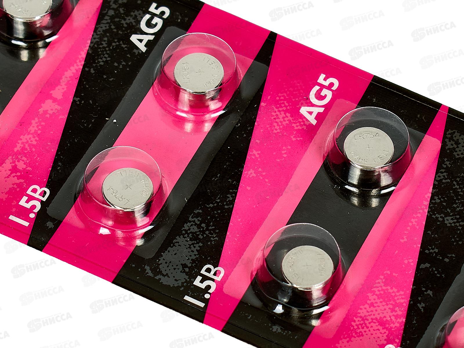 Батарейка ФАZA AG5 LR754 BL-10 *10/200/10000