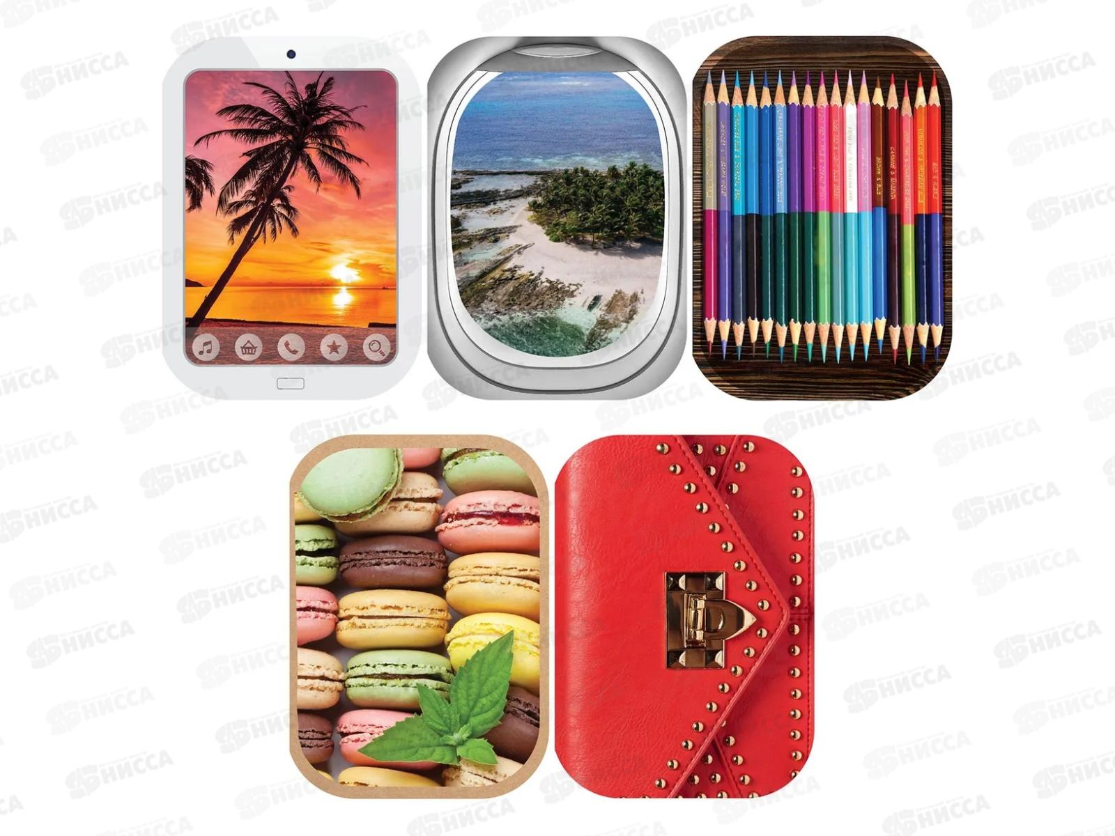 Тетрадь 40листов клетка  АКАД Микс 1, полн. УФ, EAC-10357/6*48