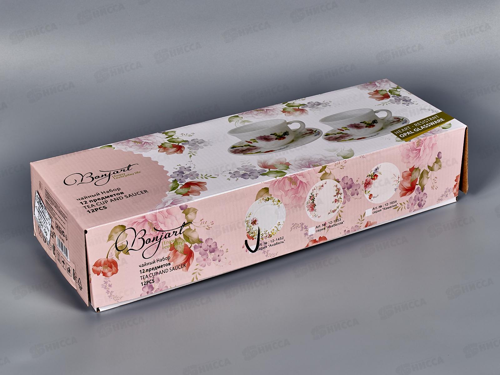 Набор чайный 12 предметов Анабель 12-1452 *12