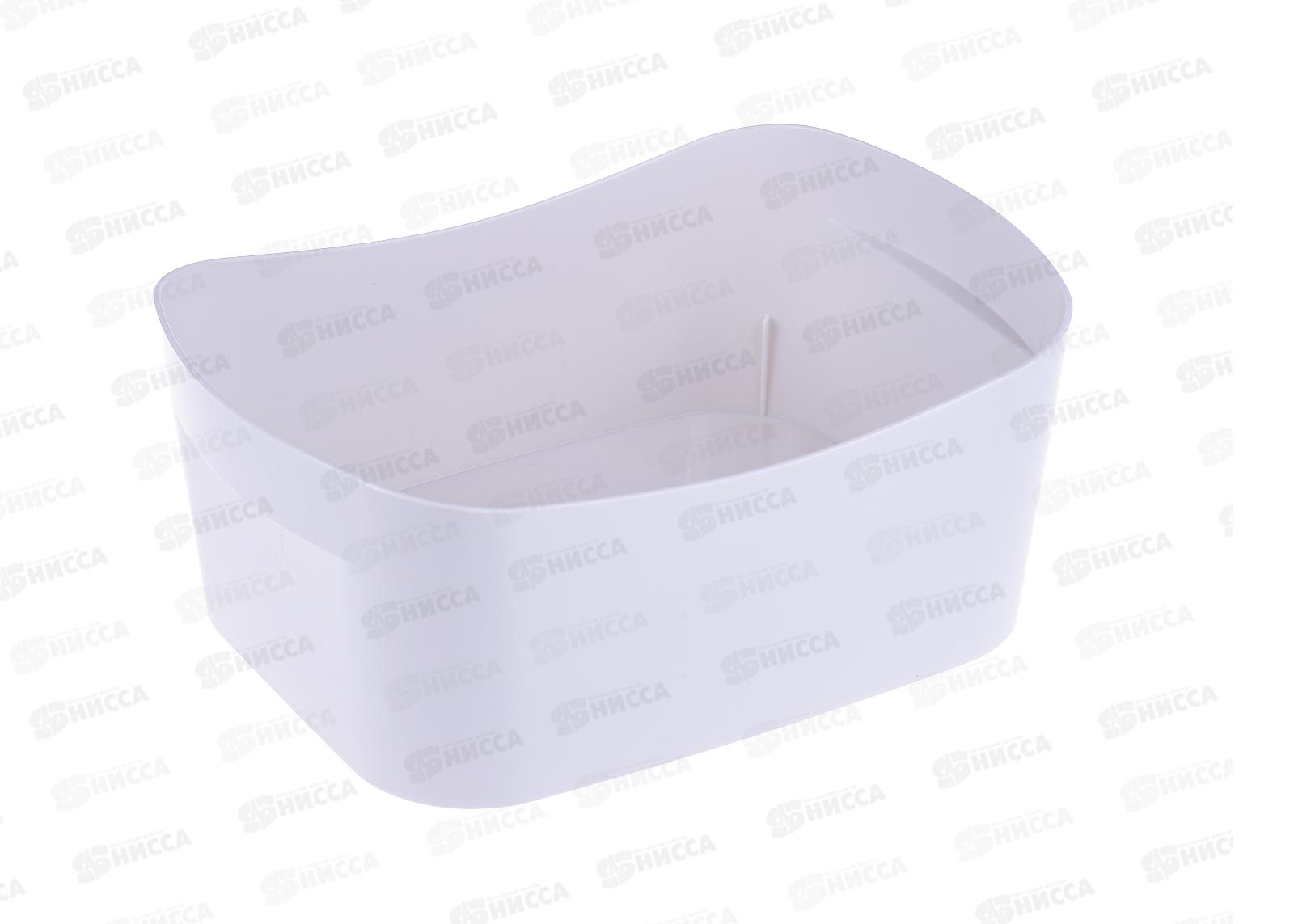 Корзина 1,6л &quotPoplar&quot 190*140*80мм светло-серый 221312721/03*24