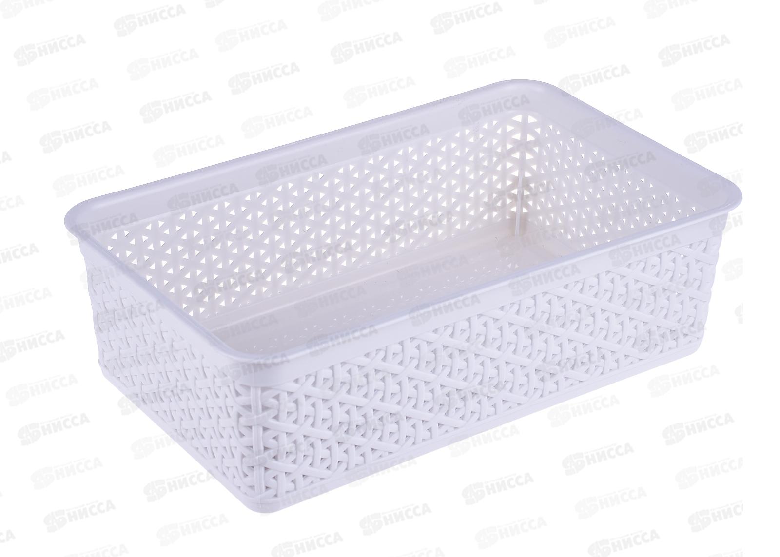 Корзина 2,25л &quotWenge&quot 257*158*80мм светло-серый 221305621/03