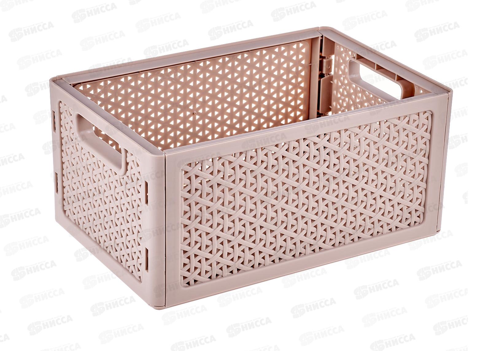 Ящик 4,3л &quotWenge&quot 240*160*110мм бежевый 221306327/03