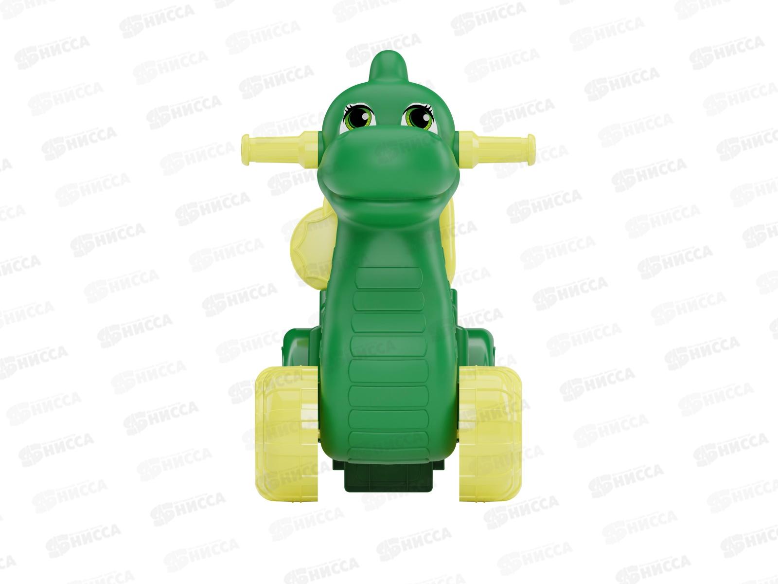 Каталка &quotДракон&quot зеленый М3897 *2