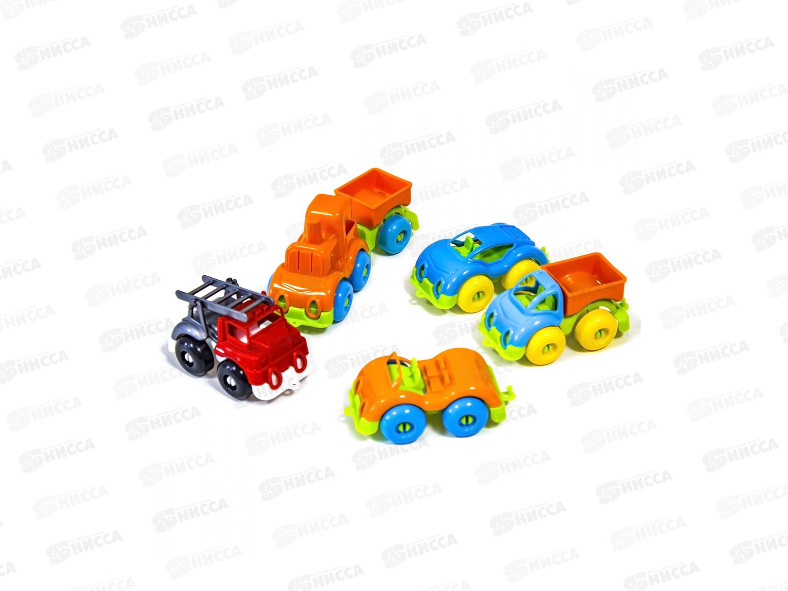 Набор машинок &quotВжух в городе&quot 10см КНОПА, 86262 *4