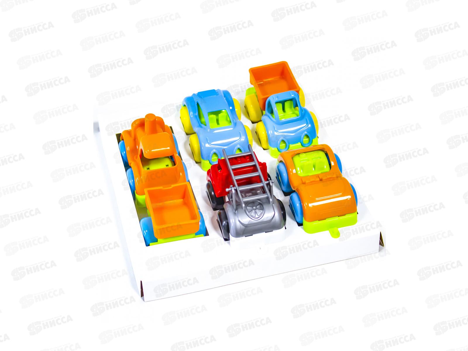 Набор машинок &quotВжух в городе&quot 10см КНОПА, 86262 *4