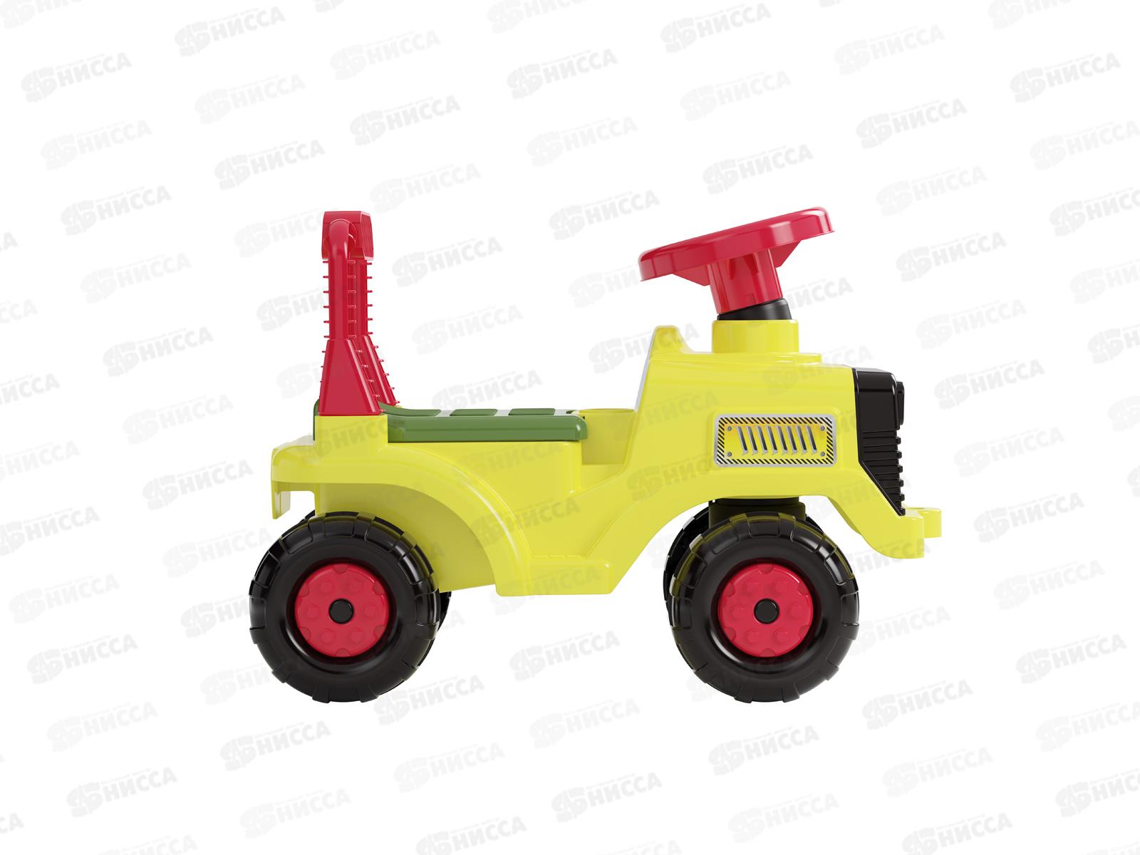 Машинка &quotТрактор&quot желтый/бежевый М4943 *2