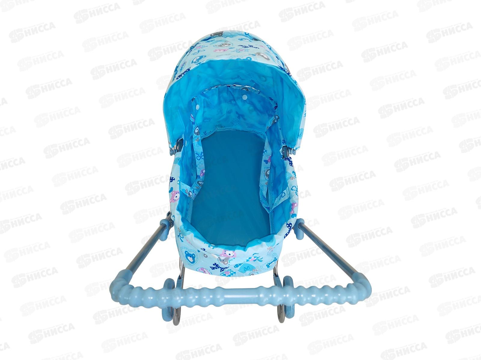 Коляска кукольная 9308WA с люлькой 64*73см в пакете