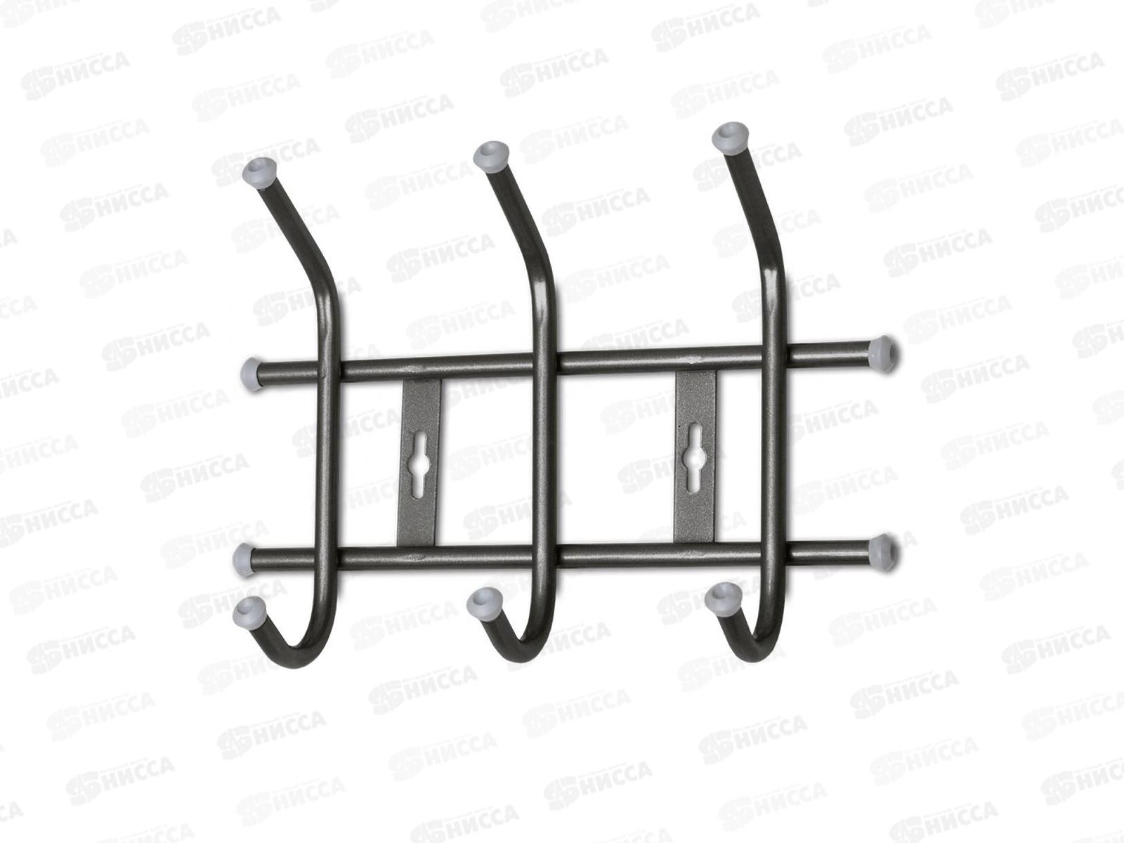 Вешалка настенная 280*215мм (3 крючка) ВНТ3