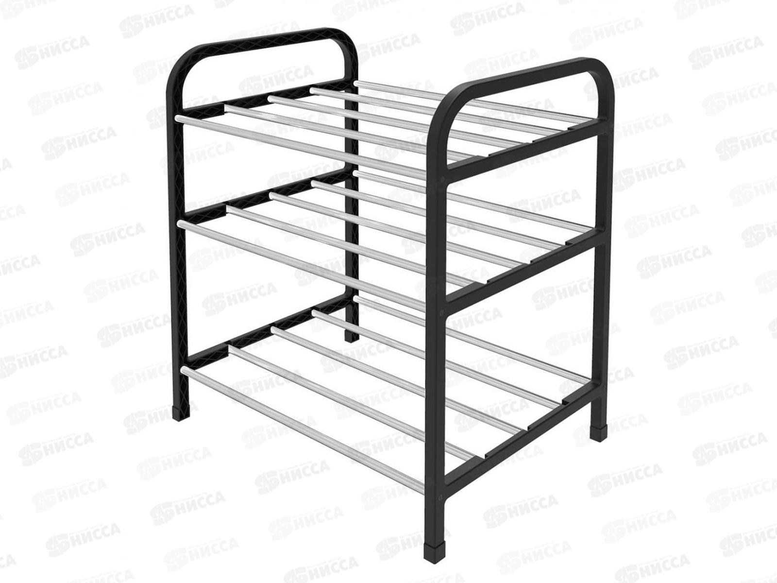 Этажерка для обуви разборная 3 полки (440*330*500) ЭТЭ1