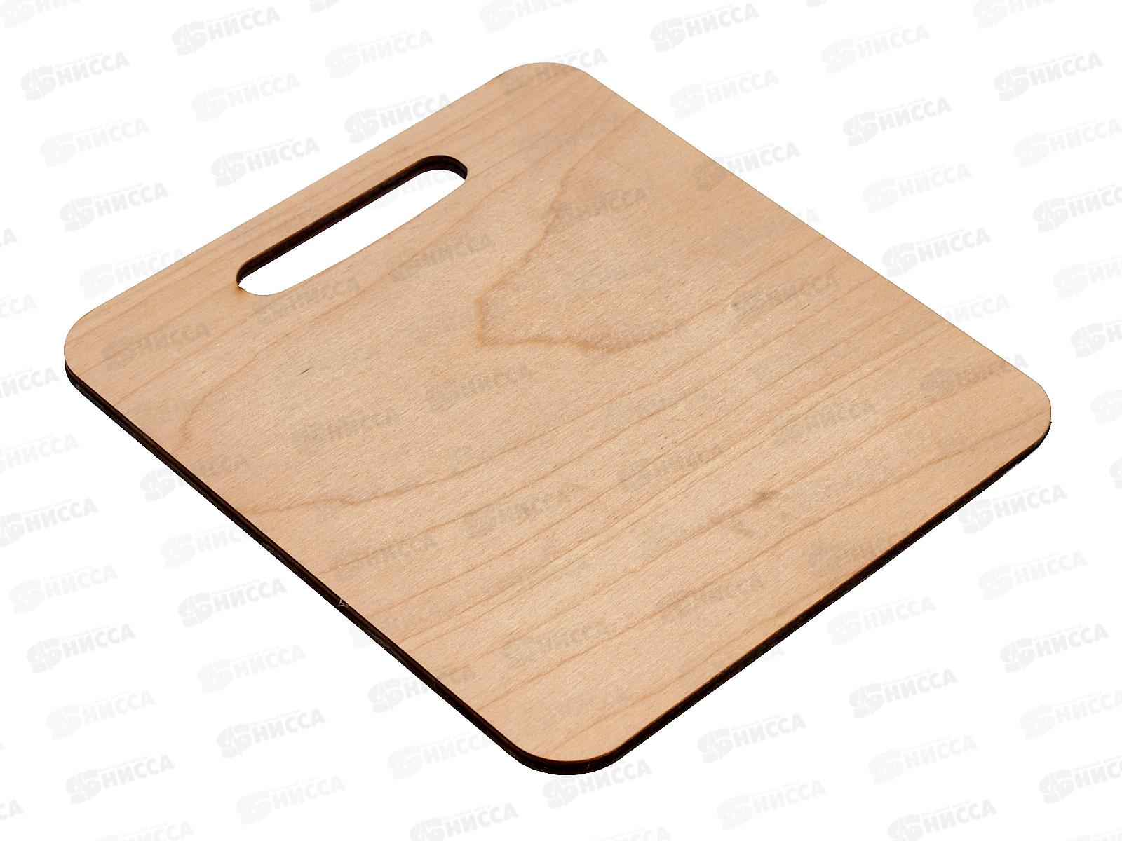 Доска разделочная  дерево малая &quotСветлый букет&quot  Л-11 *50