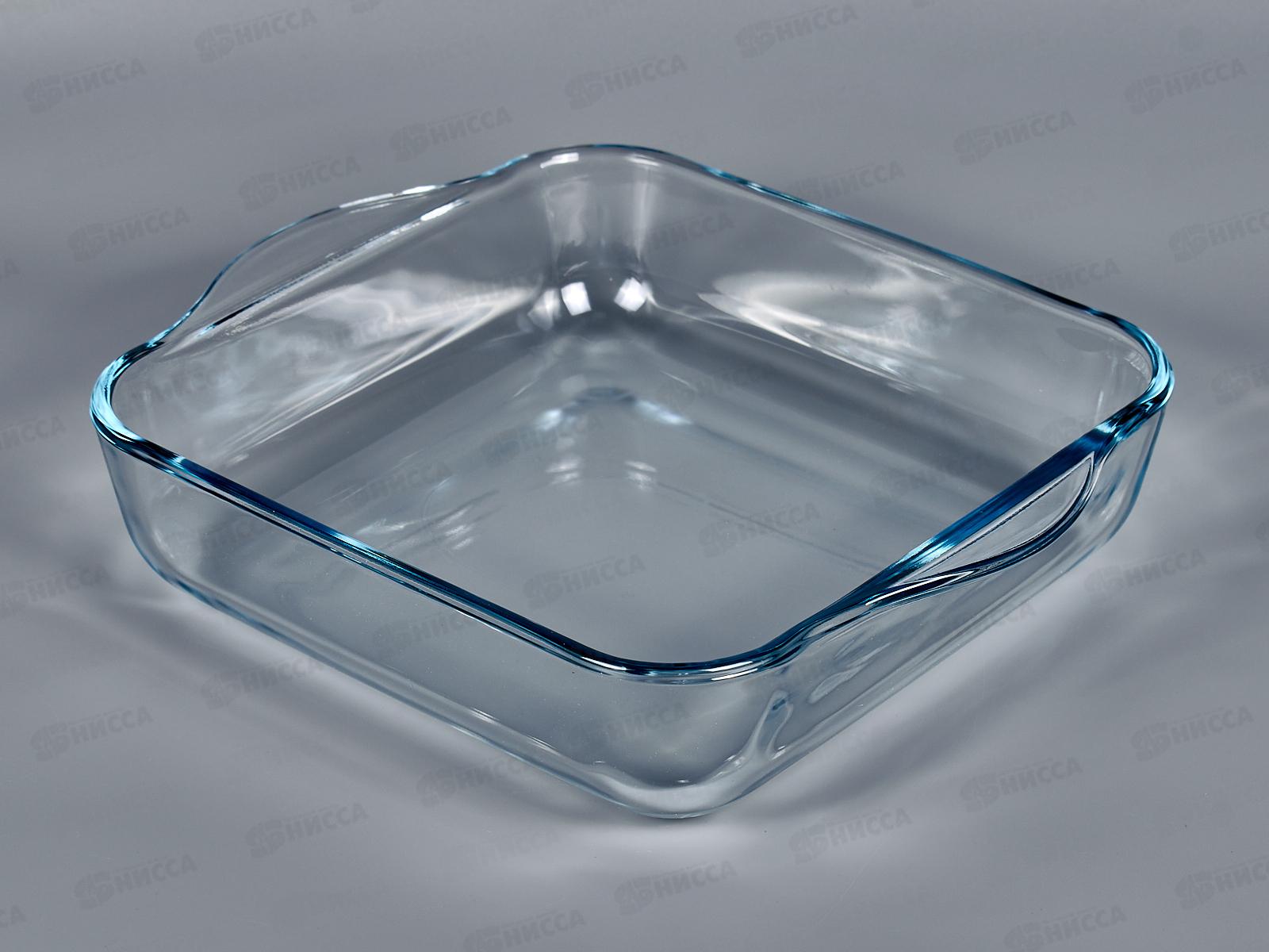 Набор посуды для СВЧ 2пр квадратная форма без крышкек 3+1,6л 159028 *4 (для запекания)