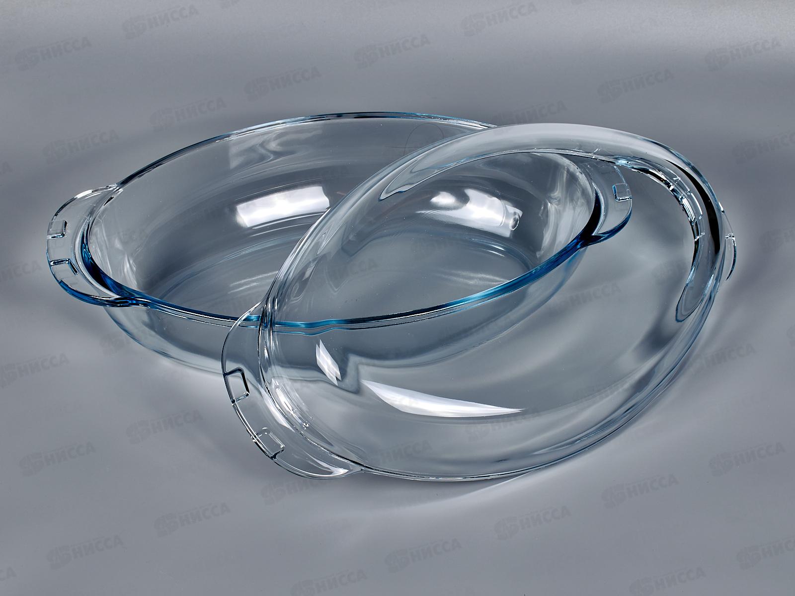 Посуда для СВЧ Утятница овальная с крышкой 1,7л  59062   (для запекания)