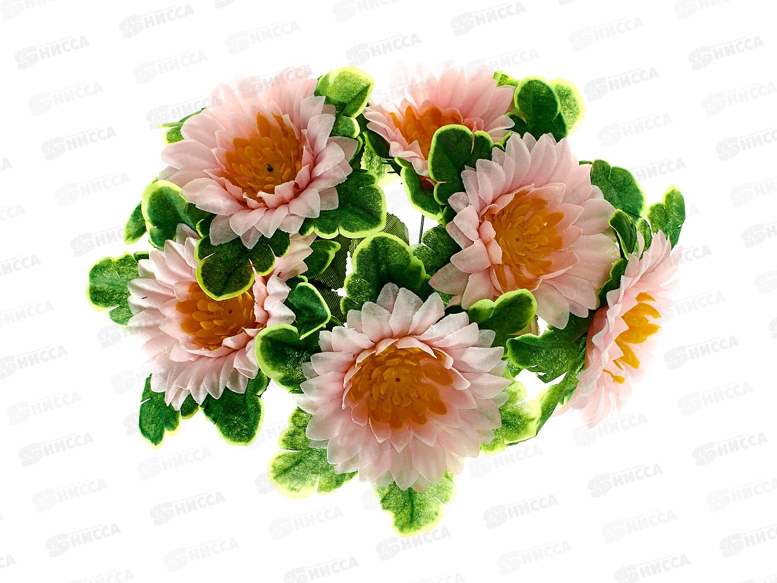 Букет цветов 6голов 43см D-133 *2/20