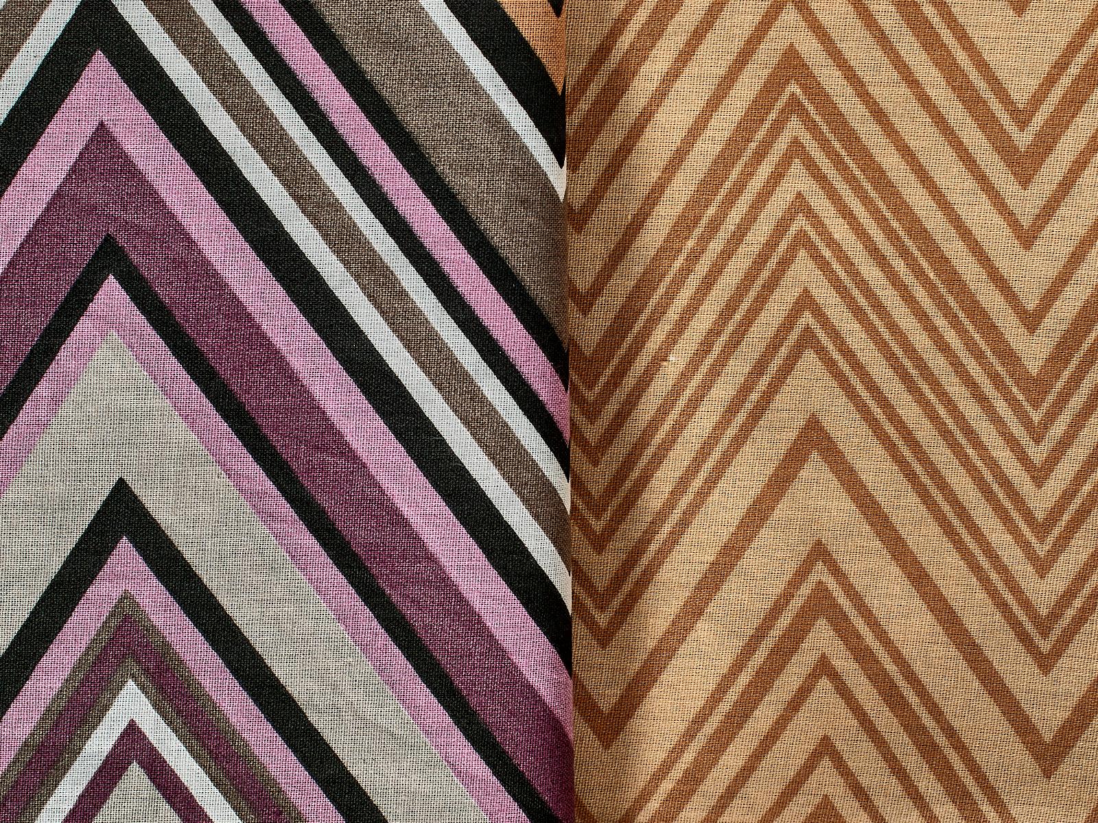 Комплект постельного белья 1,5 спальный Поплин Luisa de Rizzo Миссони 70950-1+70951-1 70*70 2ш