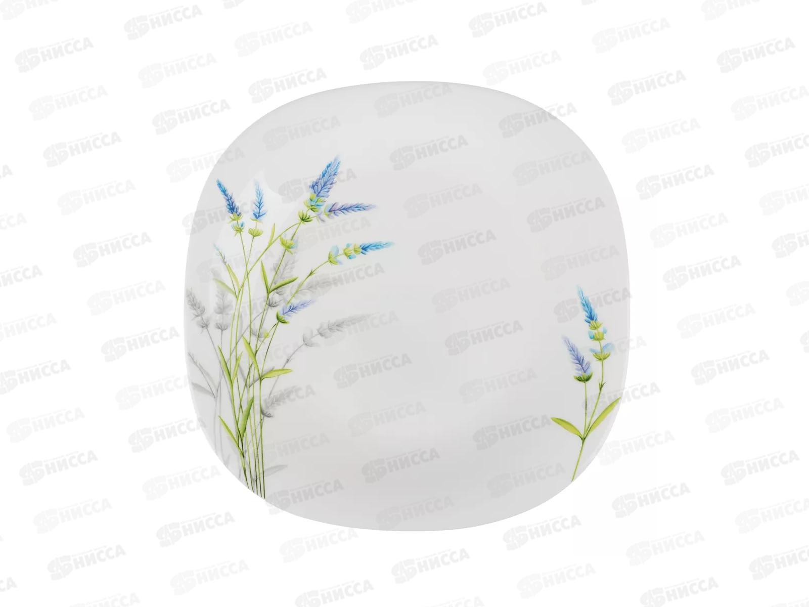 Тарелка  десертная &quotКасия&quot 21,5см опал стекло 818-630 г