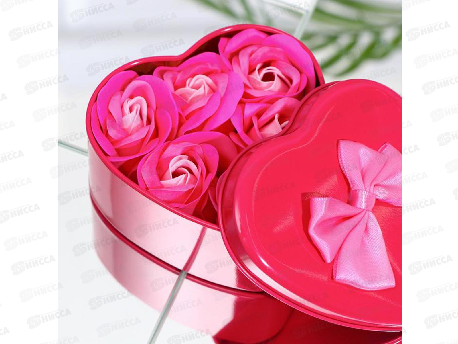 Набор подарочный &quotРозы&quot 6 мыльных лепестка 6962299
