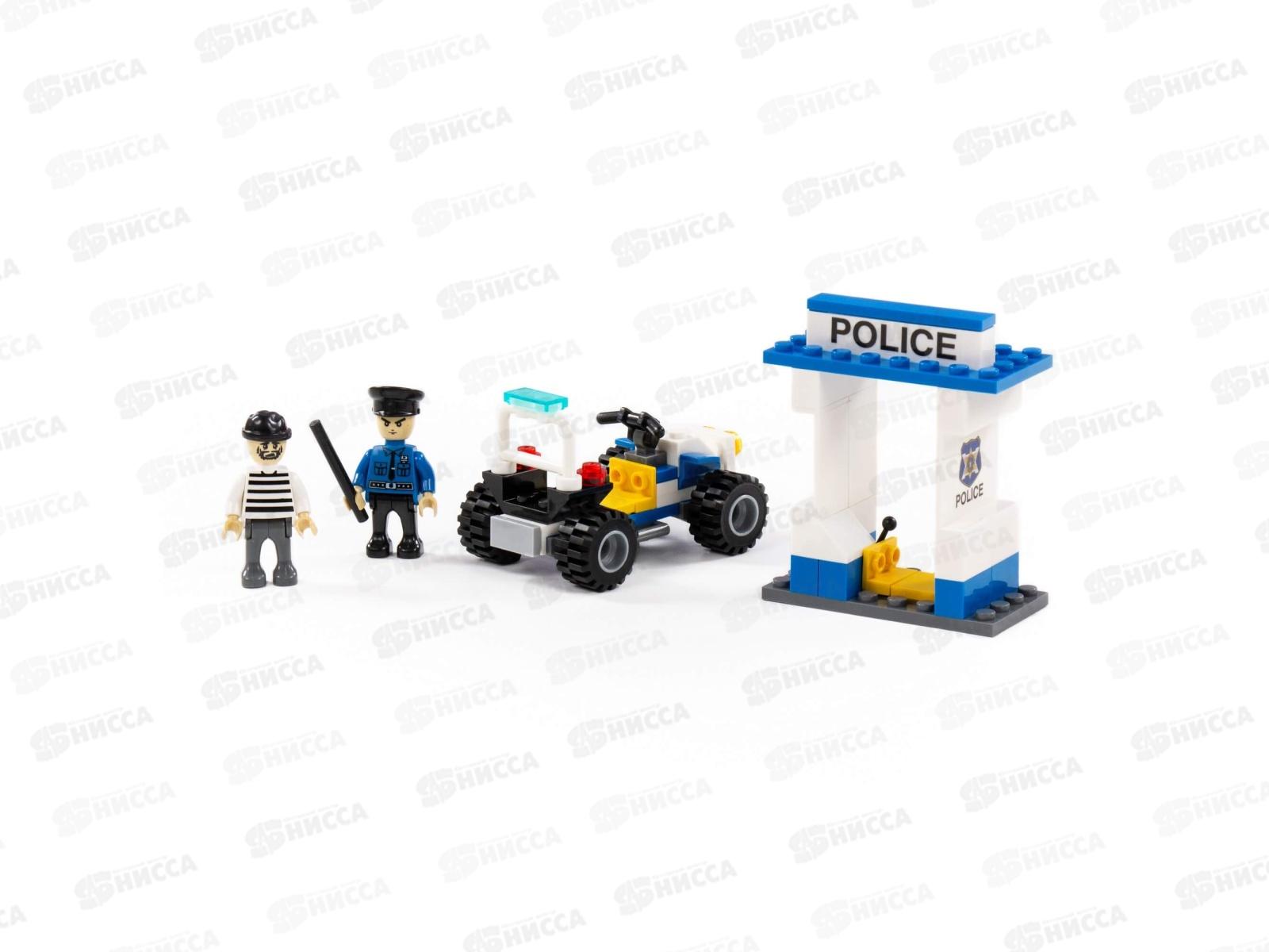 Конструктор &quotКлассик&quot Город Полиция-5  83 элемента в коробке 81278 *1