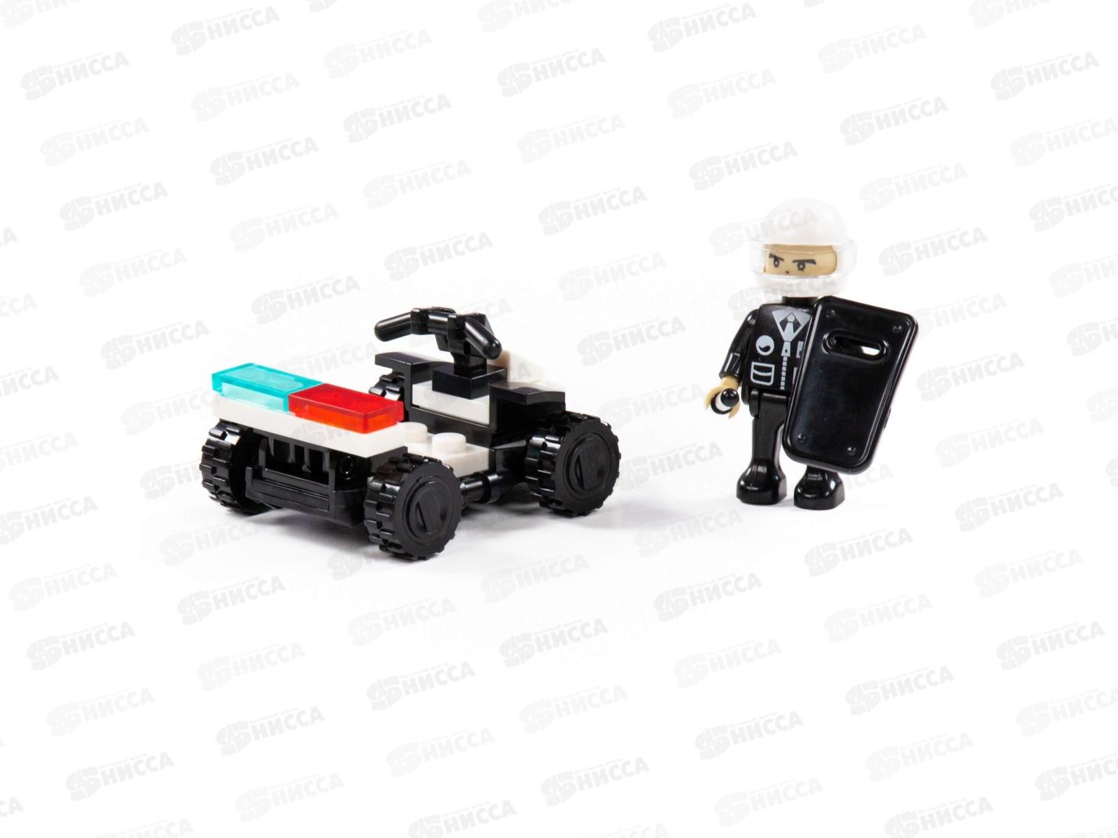 Конструктор &quotКлассик&quot Город Полиция-6  43 элемента в коробке 81766 *1