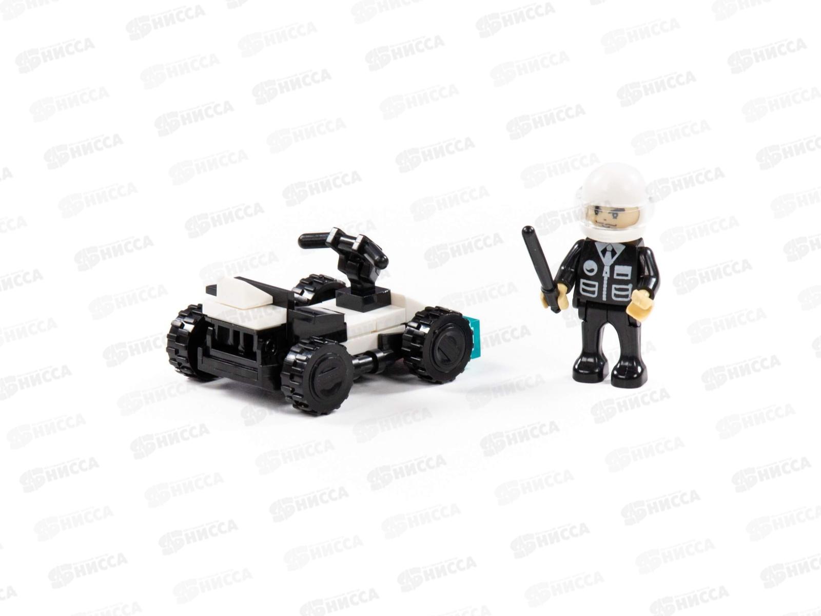 Конструктор &quotКлассик&quot Город Полиция-6  43 элемента в коробке 81766 *1