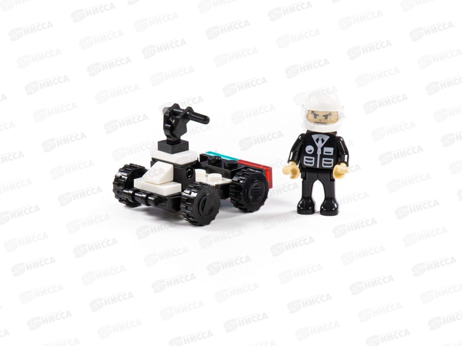 Конструктор &quotКлассик&quot Город Полиция-6  43 элемента в коробке 81766 *1