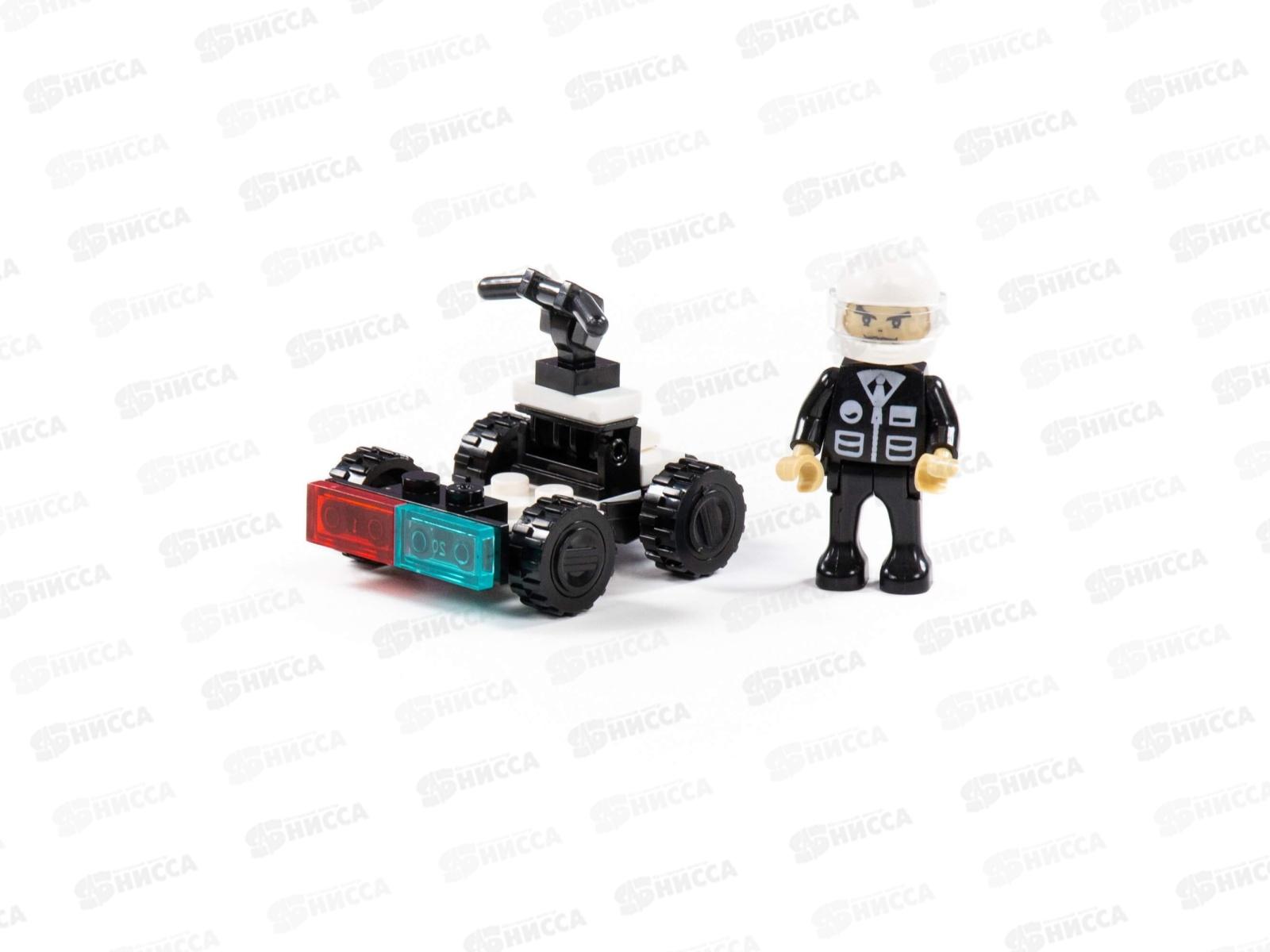 Конструктор &quotКлассик&quot Город Полиция-6  43 элемента в коробке 81766 *1