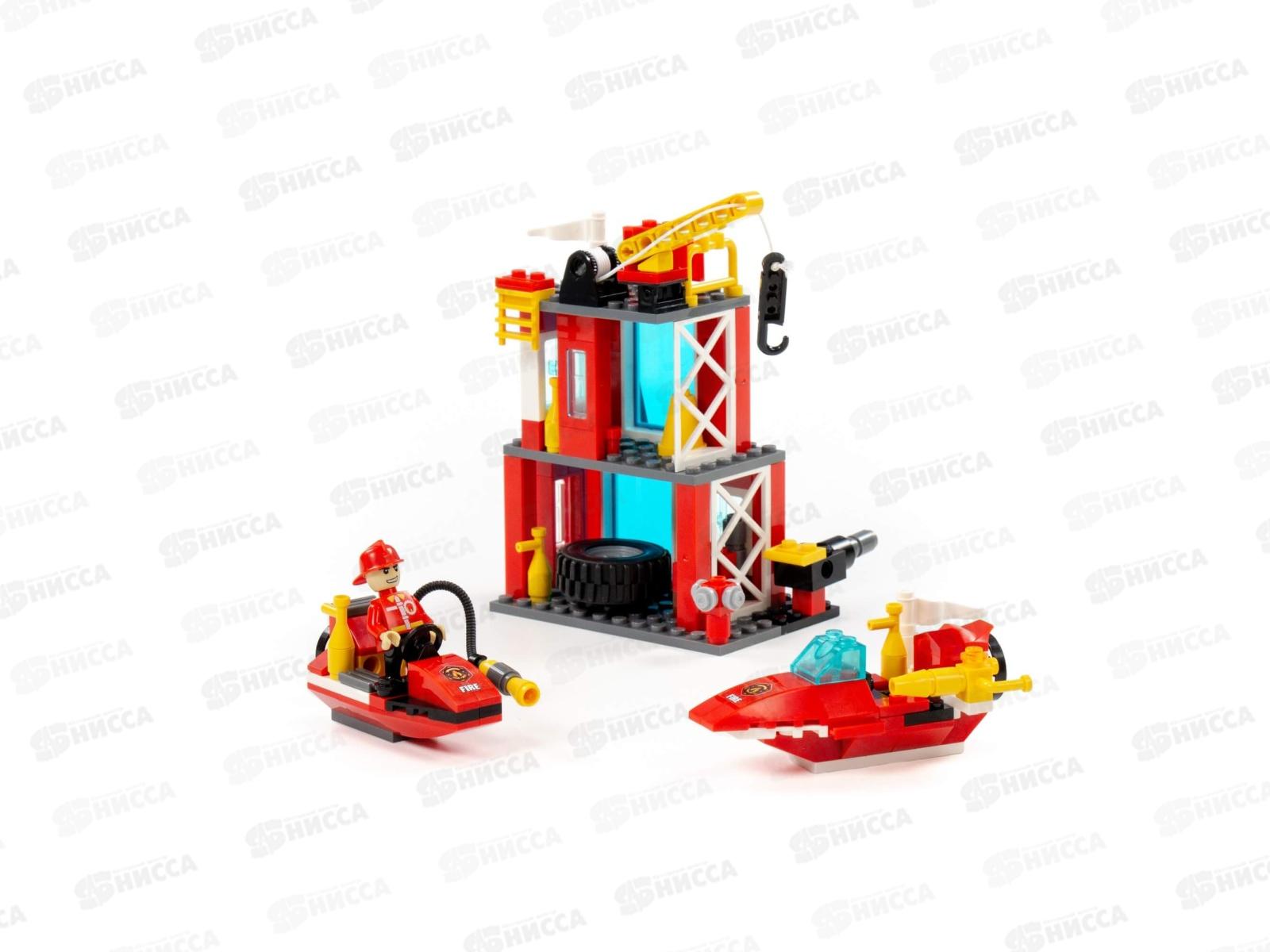 Конструктор &quotКлассик&quot Пожарная часть-1.2  180 элементов в коробке 81889 *1