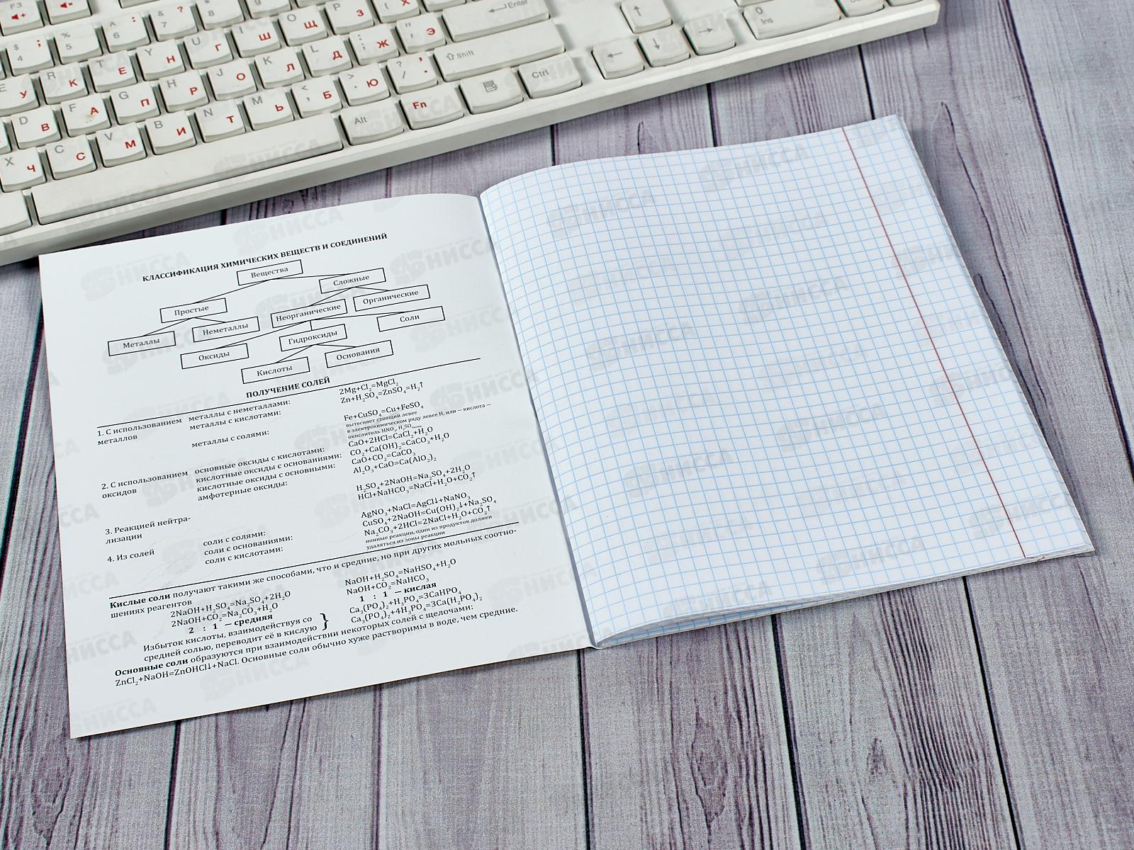 Тетрадь 48листов клетка ПП &quotАНИМЕ&quot Химия, холодная фольга, 48-9427 *10/80