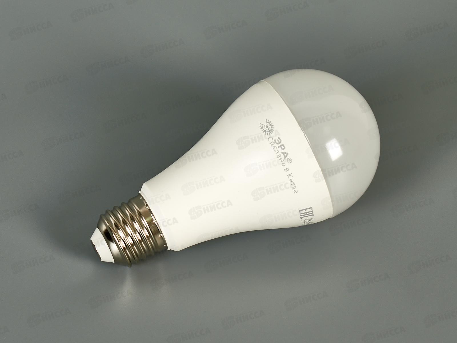 Лампа светодиодная ЭРА STD LED A65-25W-840-E27 25Вт 4000К *10/100