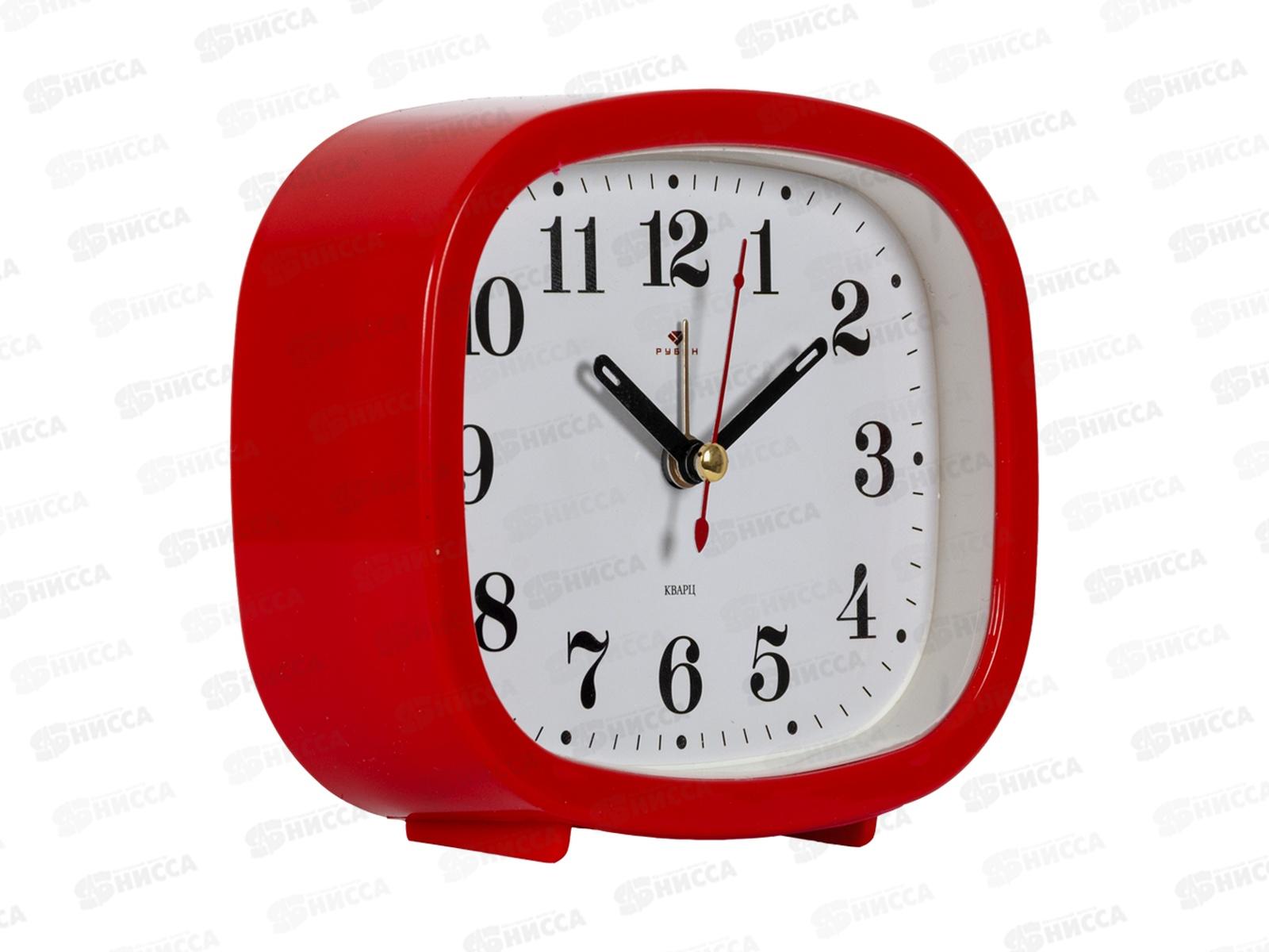 Будильник &quot21 Век&quot Классика Рубин В5-002 (20) корпус красный