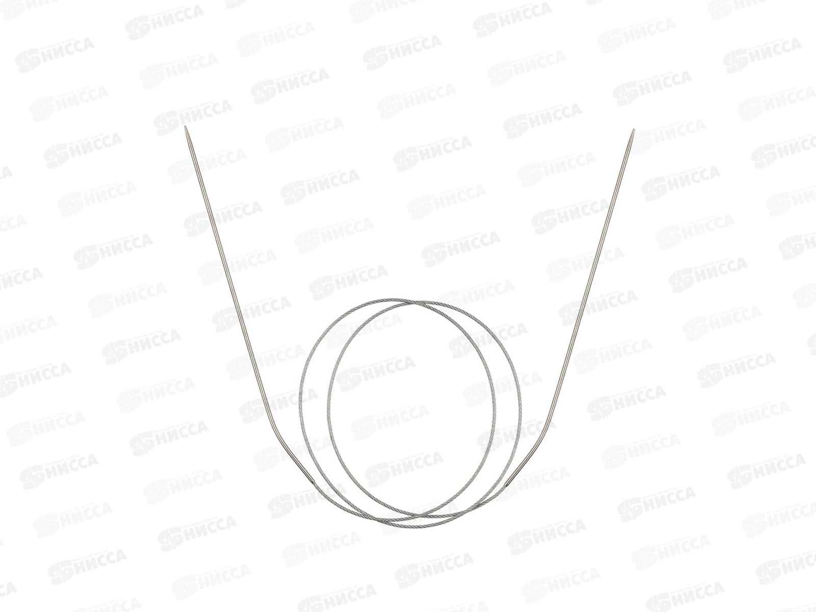 Спицы &quotGamma&quot круговые MKG-R сталь d 1.6 мм 80см 1шт с металл. леской