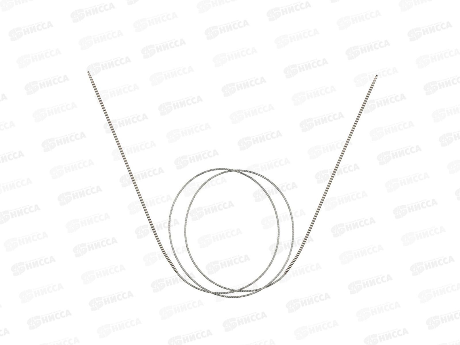 Спицы &quotGamma&quot круговые MKG-R сталь d 1.8 мм 80см 1шт с металл. леской