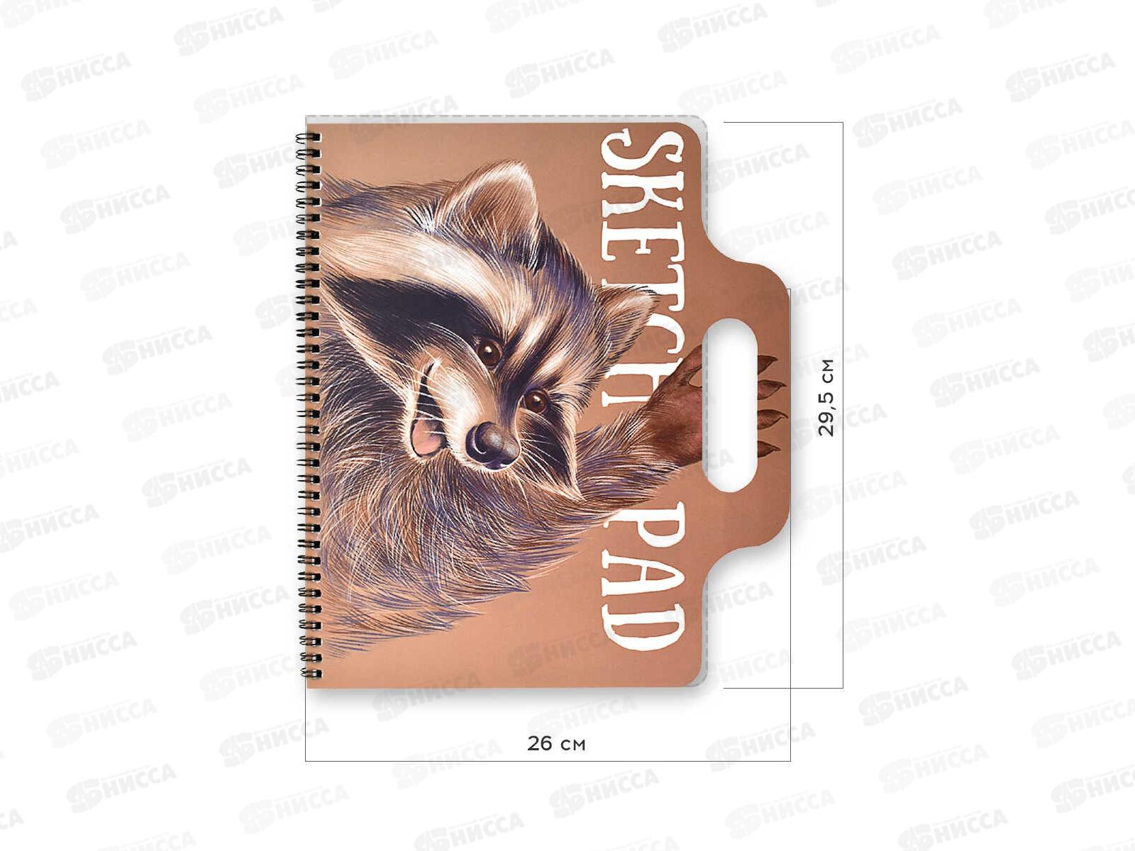 Скетчпад ФЕН 60листов Енот,59741*5/20