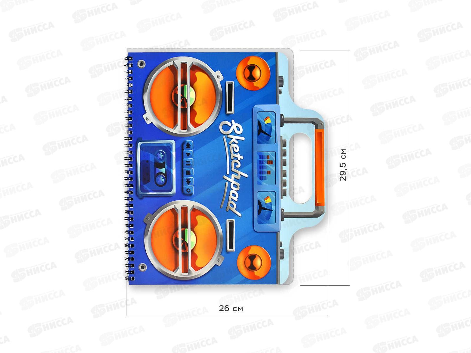 Скетчпад ФЕН 60листов Магнитофон,59744*5/20