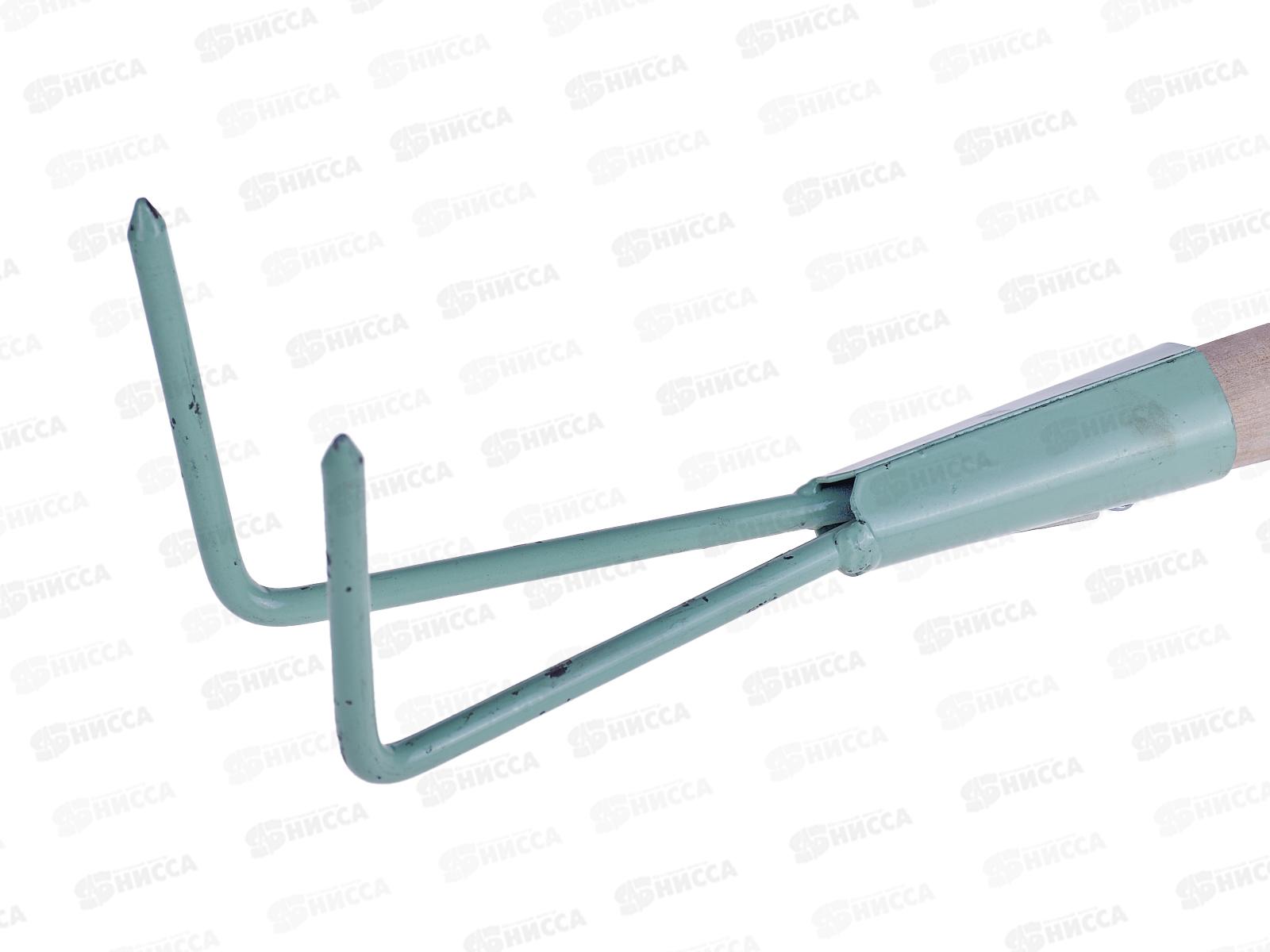 Рыхлитель, 2 зуба, деревянный черенок ON, 24-06-050