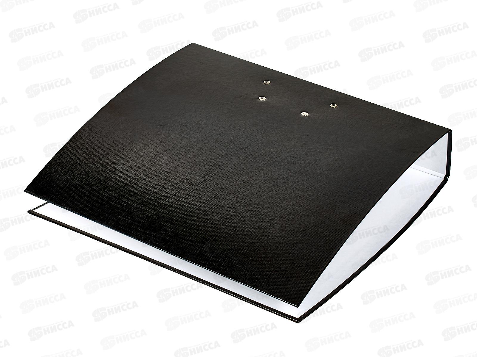 Регистратор Hatber А4 70мм б/в Metallic черн. 03401 *20/100